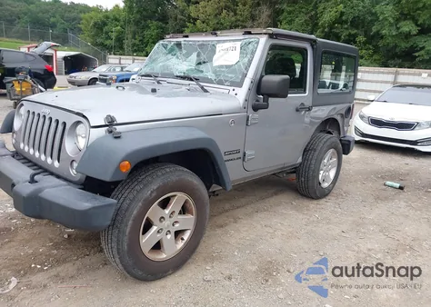 2017 Jeep Wrangler Sport 4X4 from USA, damaged, VIN 1C4AJWAG4HL700145